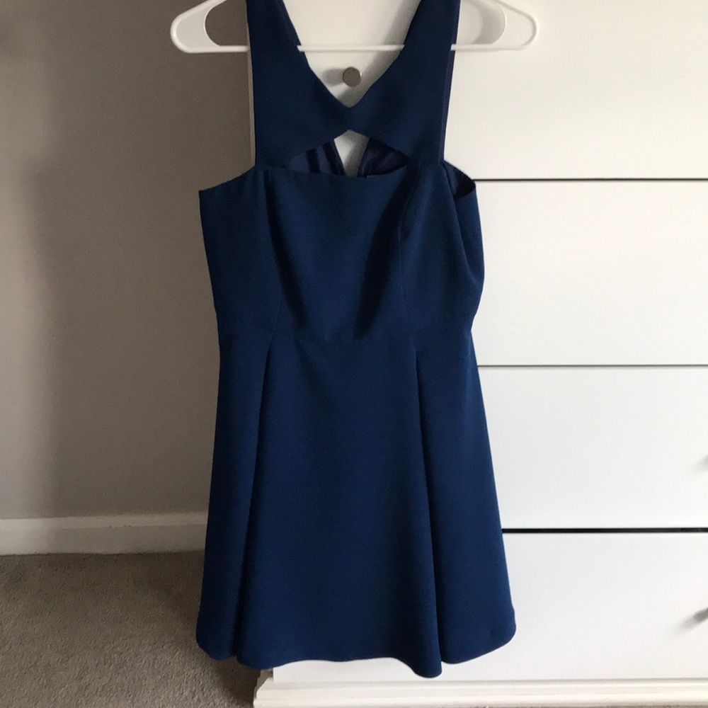 BCBGeneration Navy Blue Cocktail Dress